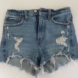 Abercrombie and Fitch cutoff shorts